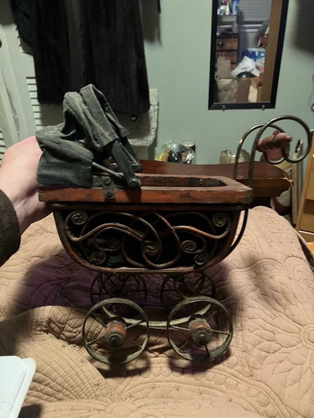 Vintage Baby Doll Carriage Buggy